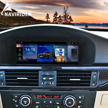 Android 13, 8 + 256 ГБ CarPlay GPS Автомобильный Мультимедийный Плеер Навигация Радио Стерео DSP Для BMW 3, 5 Серии E60 E61 E62 E63 E90 E91 E92