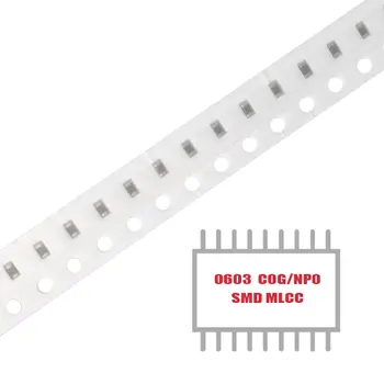 МОЯ ГРУППА 100ШТ Многослойных керамических конденсаторов поверхностного монтажа SMD MLCC CER 9.1PF 100V NP0 0603