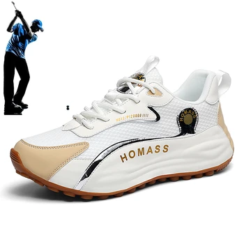 Обувь для гольфа, Мужская и Женская Удобная Спортивная Обувь Из Сетки, Мужская Модная Спортивная обувь, Уличная Обувь Для Фитнеса
