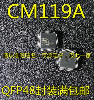 5шт оригинальный новый CM119 CM119A QFP48 Аудиоконтроллер С Чипом IC/USB Звуковой Карты