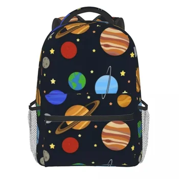 Рюкзак с принтом Galaxy Sky, рюкзаки для колледжа Солнечной системы, женские прочные школьные сумки на заказ, красивый рюкзак