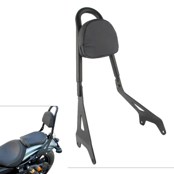 Стойка для пассажирской спинки сиденья мотоцикла Sissy Bar для Yamaha Star XVS950 Bolt XV950 2014 2015 2016 2017 Стальная черная