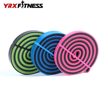 Двухцветная латексная резинка-эспандер от производителя, спортивная эластичная резинка для тренировок, оборудование для фитнеса, натяжитель для йоги