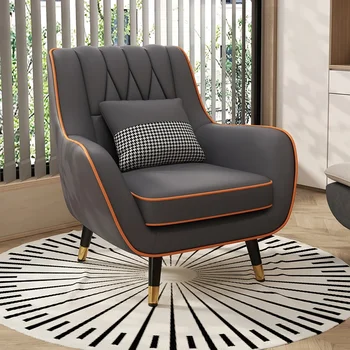 Уникальный креативный диван Европейское минималистичное гостиничное кресло Дизайнерский Релакс-диван Nordic Эргономичная Угловая мебель Sillon Cama