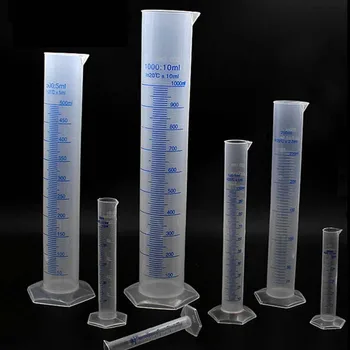 пластиковый мерный цилиндр объемом 100 мл, градуированные цилиндры для лабораторных принадлежностей, лабораторные инструменты