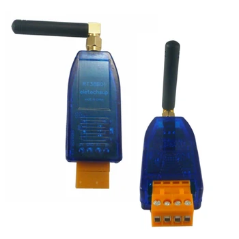 Полнофункциональный беспроводной приемопередатчик RS485 20DBM 433 МГц, передатчик и приемник радиомодема VHF / UHF для PTZ-камеры Smart Meter