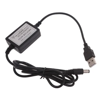 Адаптер K92F USB от 5 В до 12 В, зарядный кабель 5,5x2,1 мм для мини-вентилятора динамика маршрутизатора