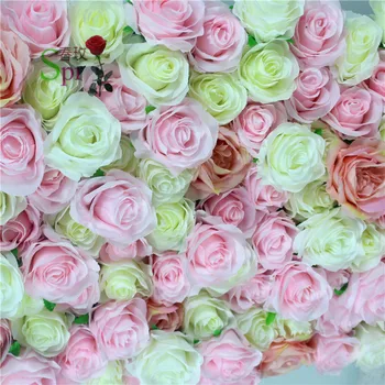 SPR mix color Бесплатная Доставка 10 шт./лот высокое качество 3D цветочная стена свадебный фон искусственная роза гортензия цветочные композиции