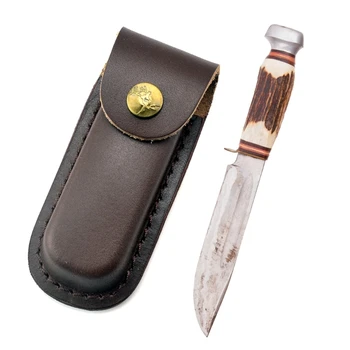 Ножны для карманных ножей, чехлы ручной работы, Кожаные кобуры для ножей, складной держатель для ножей, инструмент для переноски на открытом воздухе, простой в использовании