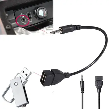 Автомобильный Аудио Конвертер AUX Кабель-адаптер для mitsubishi lancer palio fiat hyundai i30 mini cooper tucson new civic volkswag