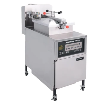Коммерческая электрическая фритюрница PFE-600C, оборудование для приготовления бургеров, фритюрница для курицы, кухонное оборудование/ машина для приготовления пищи