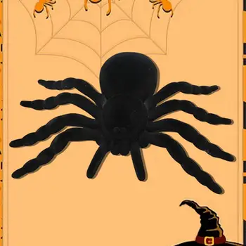 Имитационные украшения-пауки Украшение-паук с привидениями Реалистичные стекающиеся пауки для имитации декора дома с привидениями