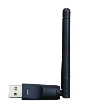 150 Мбит/с 2.4 G Беспроводная сетевая карта Ralink-RT8188 USB 2dBi WiFi Антенна Сетевой адаптер LAN-ключ Сетевая карта для портативных ПК