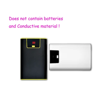 1шт DIY Power Bank С Двойным USB-Выходом Портативный Внешний Аккумулятор LCD Dispaly Резервное Зарядное Устройство с Легкими Батареями Reprovision