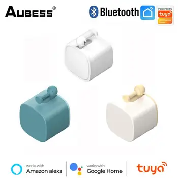Tuya Bluetooth Пульт дистанционного управления Smart Button Push Самый маленький робот с механическими руками Cubetouch Bot Работает с Alexa Google Assistant