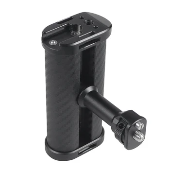Цельнокроеная универсальная боковая ручка для камеры-кейджа, рукоятка для фотоаппаратов с креплением для холодного башмака, Сменные аксессуары для микрофона, видеосигнала