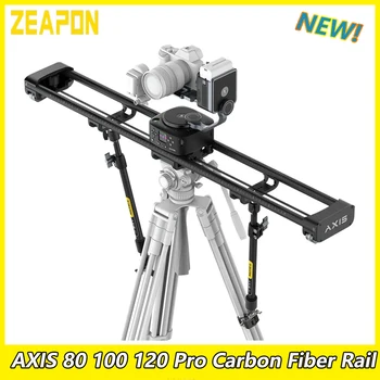 Многоосевой моторизованный слайдер Zeapon AXIS 80 100 120 Pro для видеосъемки с зеркальной камеры Портативная рельсовая система
