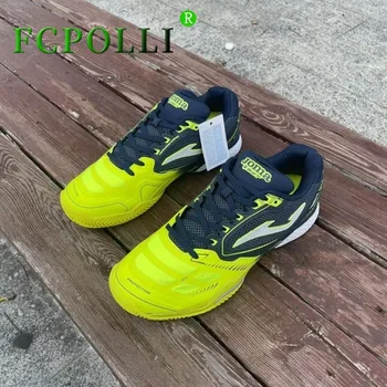 Профессиональные теннисные туфли для мужчин Зеленый красный бадминтон Спортивная обувь Мужская противоскользящая спортивная обувь Мужская обувь для настольного тенниса для мальчиков