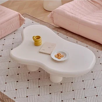 Элегантный консольный журнальный столик в минималистском стиле, Роскошный дизайн мобильного журнального столика для спальни, Дизайнерские рамки для дома Stoliki Kawowe
