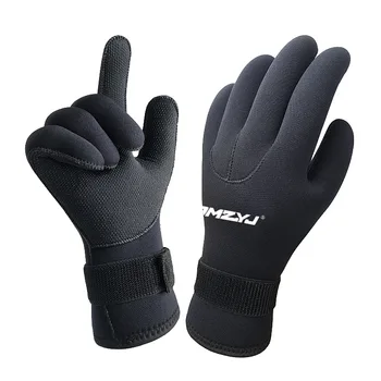 3 мм/5 мм Неопреновые перчатки для дайвинга, противоскользящие, износостойкие, для рыбалки, сохраняющие тепло Для подводного плавания, гребли, серфинга, катания на лыжах, водных видов спорта