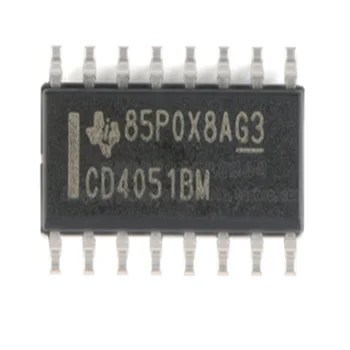 1шт Оригинальный аутентичный CD4051BM96 SOIC16 CMOS-одноканальный аналоговый мультиплексор