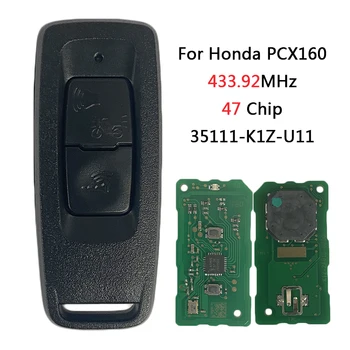 TXM001 Для Мотоцикла Honda PCX PCX160 Дистанционный Ключ 2 Кнопки 433,92 МГц 47 Чип FCCID 35111-K1Z-U11