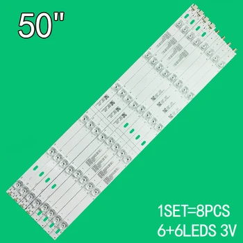 Светодиодная лента подсветки для Hisense 50R6E light strip CRH-BK50S1U923030T04128AT-REV1.2 SVH500AA7 LCD