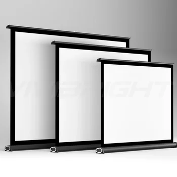 Высококачественный Большой портативный проекционный экран быстрого складывания 200-дюймовый проекционный экран