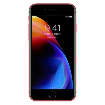 Apple-iPhone 8 Plus, оригинальный, 3 ГБ оперативной памяти, 64 ГБ, 128 ГБ, 256 ГБ, Hexa Core, 12 Мп, iOS, Touch ID, 4G LTE, Подержанный телефон с отпечатками пальцев