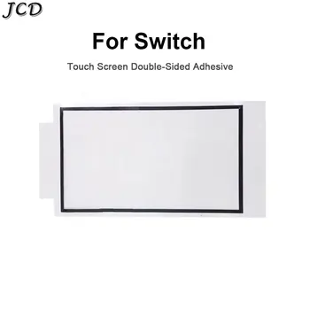 JCD 1шт для консоли Switch NS с сенсорным экраном, пылезащитная накладка, пылезащитная рамка, ЖК-дисплей, двухсторонняя клейкая наклейка