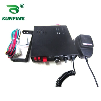 Беспроводная автомобильная сирена KUNFINE Federal Signal мощностью 200 Вт, 10 тонов с микрофоном, 2 выключателя освещения (без динамика)
