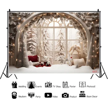 Рождественское украшение SHUOZHIKE, конфеты, фоны для семейной портретной фотографии, летящая снежинка, студийный фон, реквизит WW-21