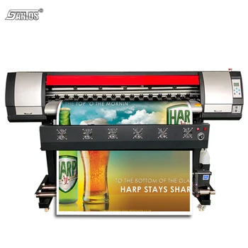Китай Производитель Поставщик 1,6 М Xp600 Широкоформатная Экосольвентная Виниловая печатная машина Tarpaulin Flex Printer