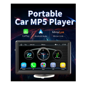 7-Дюймовый Автомобильный Радио Мультимедийный Плеер Беспроводной CarPlay Android Auto Touch Screen для BYD ATTO 3 2022-2023 Toyota Hilux