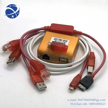 Yunyi2023 оригинальный новый Z3X PRO SET box активирован для samsung и pro с 4 кабелями c3300k/P1000/ USB/E210 для новых обновлений 7, S6 s5