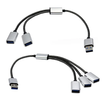 Мульти USB к OTG 3/2-портовый концентратор, кабельный разветвитель, адаптер USB 2.0, конвертер