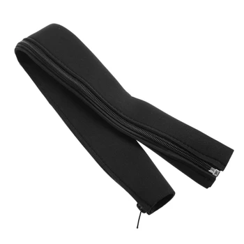 Самодельный Неопреновый кабельный рукав для управления застежкой-молнией, защитный чехол для проводов