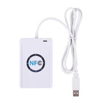 Устройство чтения карт USB NFC Writer ACR122U-A9, Китай, бесконтактный считыватель RFID-карт, беспроводной считыватель NFC для Windows
