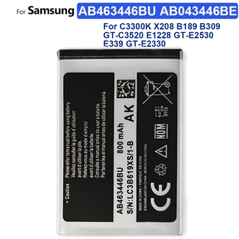 Аккумулятор AB463446BU AB553446BU для samsung SGH-E251 SGH-E258 SGH-E350 SGH-E428 SGH-E500 SGH-E900 SGH-E908 SGH-M620 800 мАч