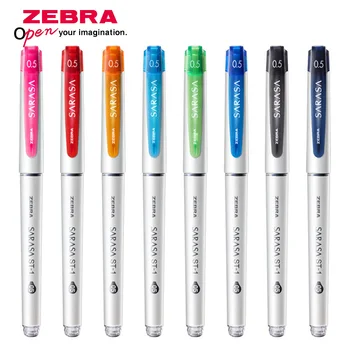 ZEBRA SARASA Цветная Нейтральная Ручка JJZ58 0,38/0,5 мм Карамельный Зажим Для ручки Большой емкости Студенты Делают заметки