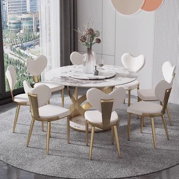 Домашние обеденные стулья для конференций, гостиничная спинка, простые роскошные обеденные стулья, современная мебель для салонов Nordic Muebles Hogar B1