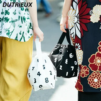 Новые женские сумки в японском стиле с цифровым принтом, летние сумки Aummer, защитные тканевые сумки, модная женская сумка через плечо
