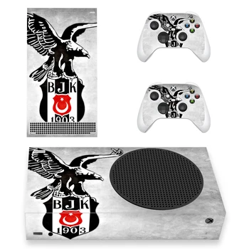 Наклейка на футбол Бешикташ BJK, наклейка-наклейка для консоли Xbox серии S и 2 контроллеров XSS Skins Винил