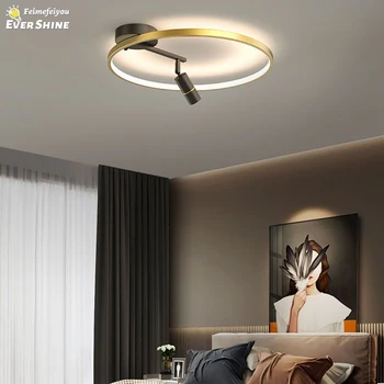 Потолочный светильник Nordic LED Для внутреннего освещения Балкона спальни Гостиной кухни прохода Современные потолочные светильники для украшения дома