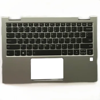Подставка для рук Ноутбука клавиатура Для Lenovo Yoga 730 730-13 730-13IKB US 5CB0Q95914 SN20Q40624 Верхняя Крышка корпуса С подсветкой Серебристо-Золотого Цвета