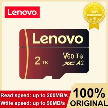 Lenovo 2 ТБ Карта Флэш-памяти 128 ГБ U1 V10 SD-Карта 1 ТБ Мобильная TF-Карта 512 ГБ Высокоскоростная Micro TF SD-Карта 256 ГБ Для Nintendo Switch