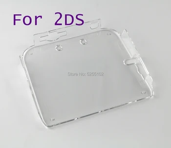6 шт. для 2DS Прозрачный пластиковый чехол для геймпада с кристаллами, защитная оболочка из прозрачной кожи для Nintendo 2DS Film