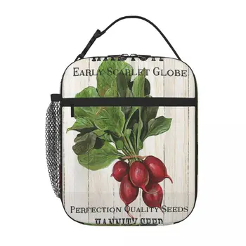 Пакет органических семян 3 Debbie Dewitt Lunch Tote, сумка для ланча, Детская сумка для ланча, Изолированный ланч-бокс