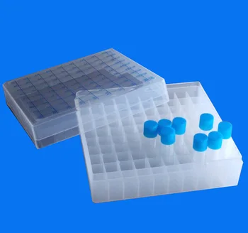 коробка для замораживания 1,5 мл / 1,8 м 81vents лабораторная Пластиковая коробка для центрифужных пробирок с номером