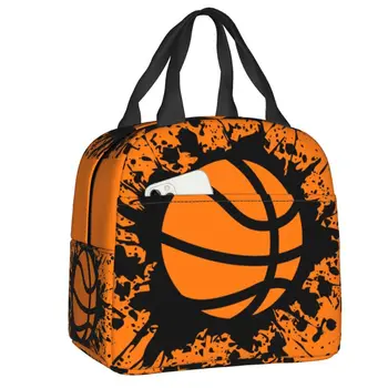 Баскетбольная сумка для ланча Splat, Женский Портативный холодильник, Термоизолированный Ланч-бокс для работы, учебы, путешествий, хранения продуктов, коробка для Бенто